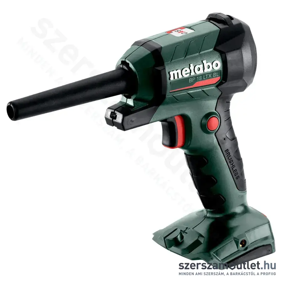 METABO BP 18 LTX BL Akkus szénkefementes fúvópisztoly 18V (Akku és töltő nélkül!)