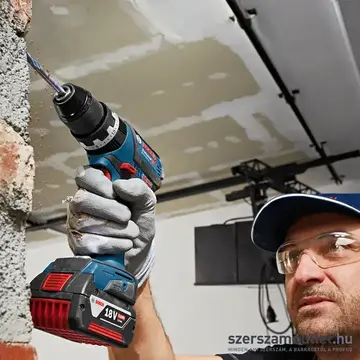 BOSCH GSB 18V-60 C Akkus ütvefúró-csavarozó, L-Boxx, 60Nm, 1,5-13mm, 18V (Akku és töltő nélkül!)