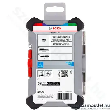 BOSCH Extra Hard Csavarbitkészlet 1/4