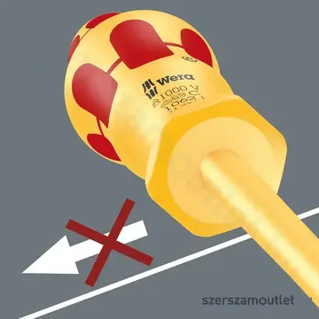WERA 1060 i/1062 i/6 VDE Szigetelt csavarhúzó készlet 6 részes