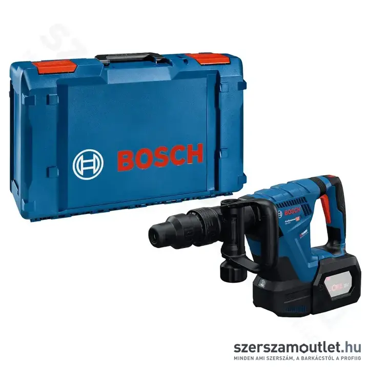 BOSCH GSH 18V-5 Professional Akkus szénkefementes vésőkalapács SDS-Max, 8,5J, 18V(Akku/töltő nélkül)