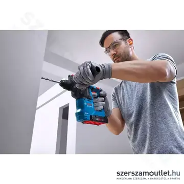 BOSCH GBH 18V-18 Professional Akkus szénkefementes fúrókalapács SDS-Plus, 18V (Akku és töltő nélkül)