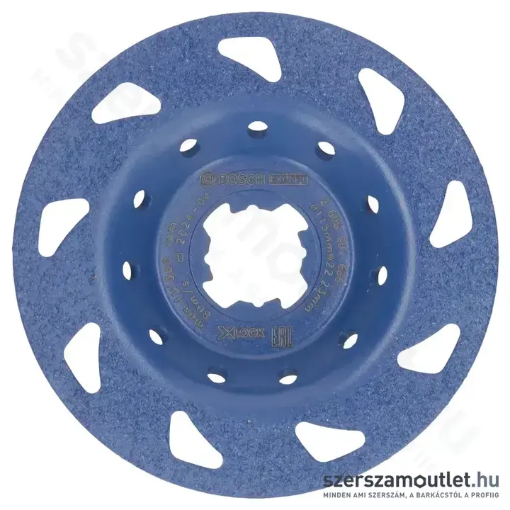 BOSCH EXPERT Multi Material Keményfém fazékkorong, finom, 115x22,23mm