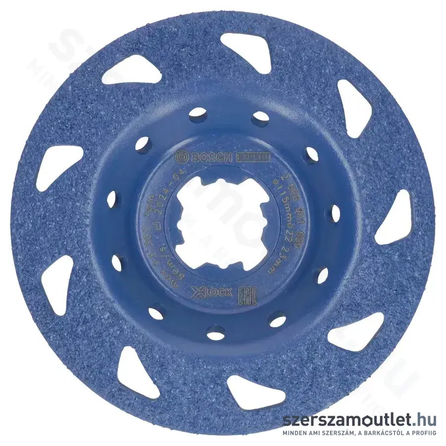 BOSCH EXPERT Multi Material Keményfém fazékkorong, finom, 115x22,23mm