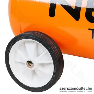NEO TOOLS Kompresszor, szénkefementes, 24l, 8bar, 125l/perc, olajmentes, IPX0, 750W/230V