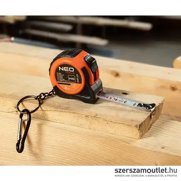 NEO TOOLS Mini mérőszalag 2m x 13mm