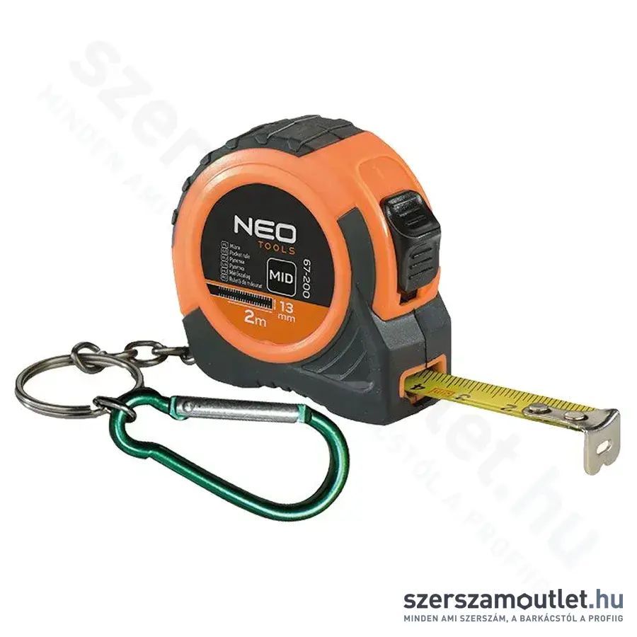 NEO TOOLS Mini mérőszalag 2m x 13mm