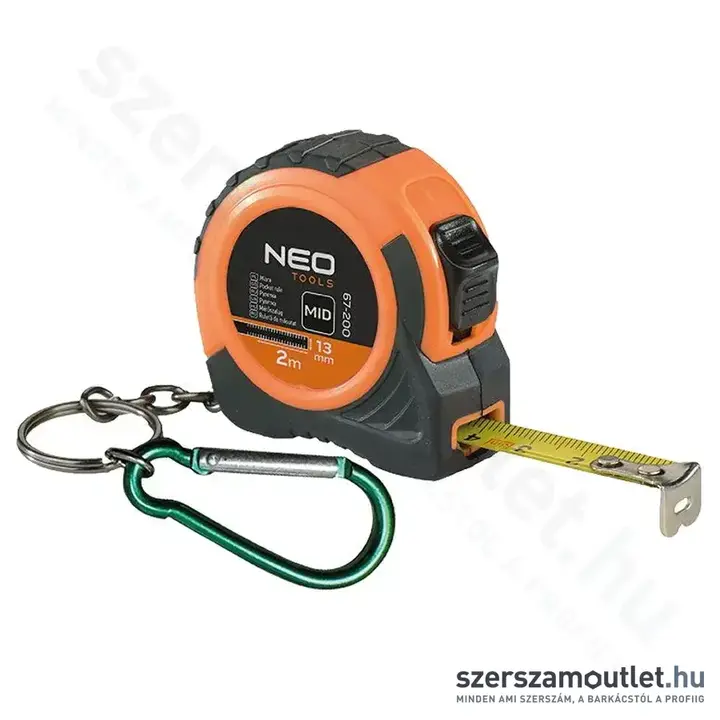 NEO TOOLS Mini mérőszalag 2m x 13mm