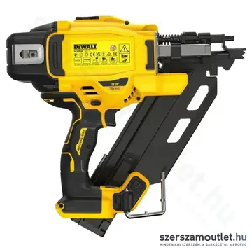 DEWALT DCN930N-XJ Akkus szénkefementes szegbelövő, 33°, 50-90mm, 18V (Akku és töltő nélkül!)
