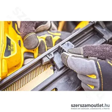DEWALT DCN930N-XJ Akkus szénkefementes szegbelövő, 33°, 50-90mm, 18V (Akku és töltő nélkül!)