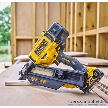 DEWALT DCN930N-XJ Akkus szénkefementes szegbelövő, 33°, 50-90mm, 18V (Akku és töltő nélkül!)