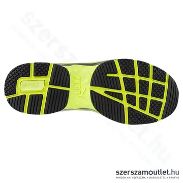 PUMA FUSE MOTION 2.0 GREEN LOW S1P ESD HRO SRC Munkavédelmi cipő 46-os (Szürke/Neon) (PUM-643880)