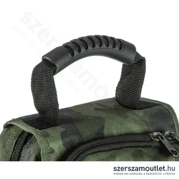 NEO TOOLS Szerszámtáska, 600D poliészter, 4 belsőzseb, 4 külső zseb, 36x26cmx10cm (Terepmintás)