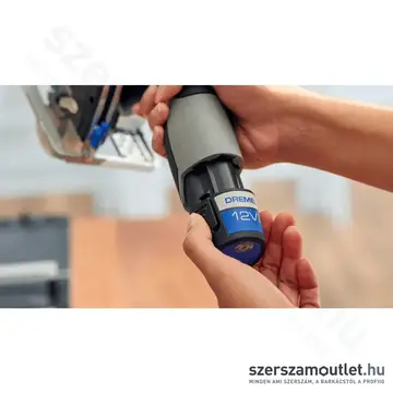 DREMEL Blueprint Akkus szénkefementes hordozható körfűrész 85mm (2,0Ah/12V) (CS12V-SC1)
