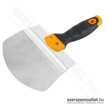 NEO TOOLS Glett kiszedő spakli, vödörspakli, ívelt, 160mm