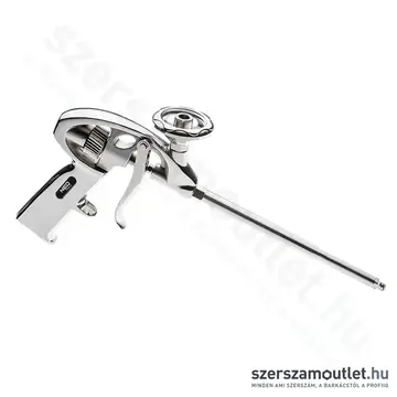 NEO TOOLS Kinyomópisztoly purhabhoz, teflon, nikkel bevonatú test alumínium ötvözetből