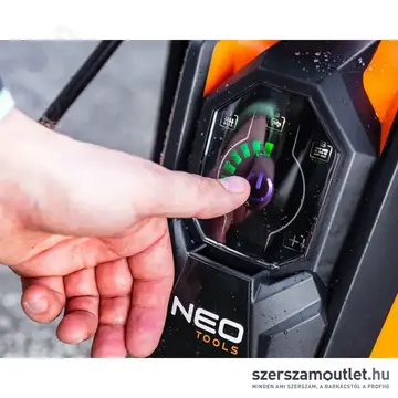 NEO TOOLS Magasnyomású mosó, 100-150bar, 6l/perc, 40°C, 2000W/230V