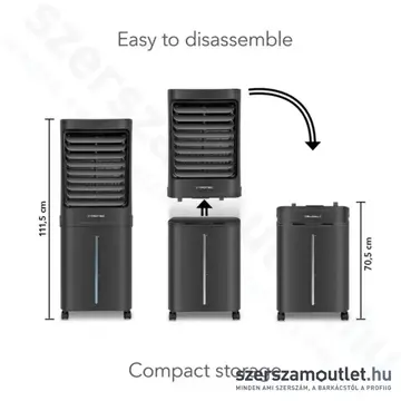 TROTEC PAE 80 AIRCOOLER Léghűtő, légnedvesítő 1000m3/h