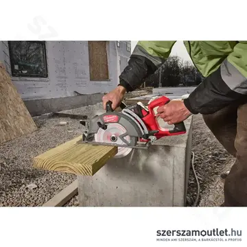 MILWAUKEE M18 FCSRH662-0 Akkus szénkefementes kézi körfűrész 190mm (18V) (Akku és töltő nélkül!)