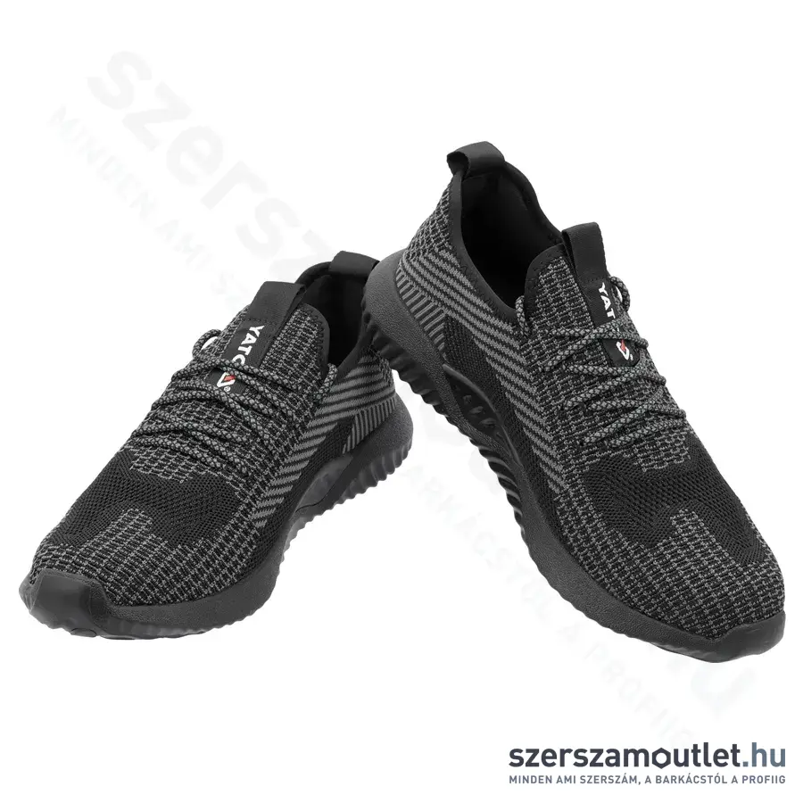 YATO PORTO SB PL S. Munkavédelmi cipő 44-es (Fekete/Szürke)