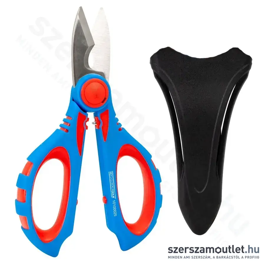 WEICON XL Villanyszerelő olló 0,5-6mm2, 160mm