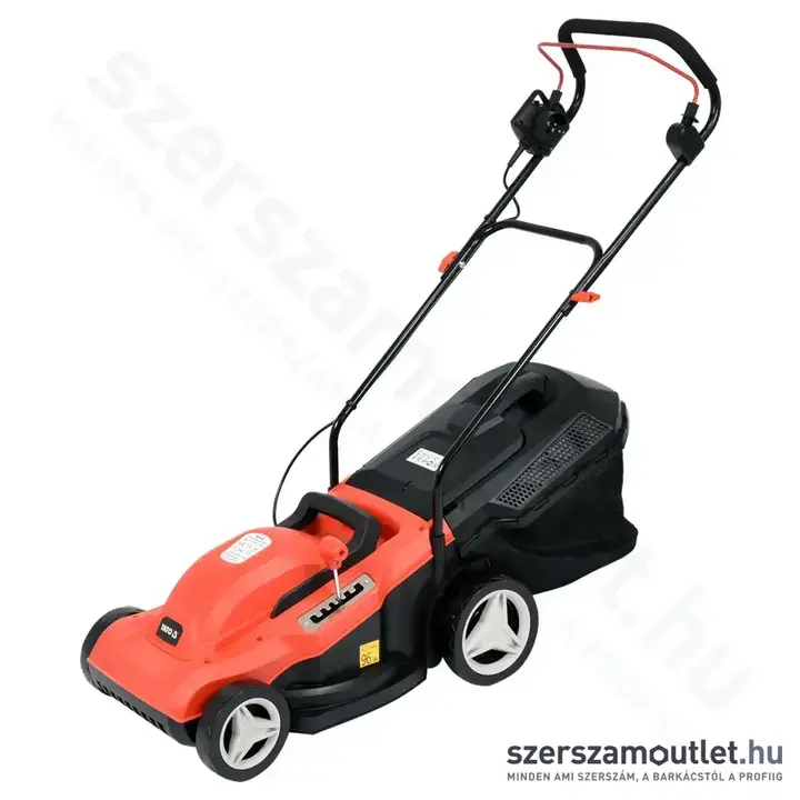 YATO Elektromos fűnyíró, 20-70mm, 50l, 38cm, IPX4, 1800W/230V