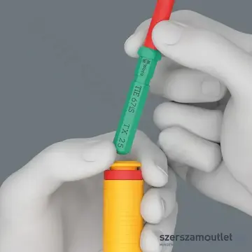 WERA 7516 VDE Kraftform Nyomaték csavarhúzó 2,4-4Nm