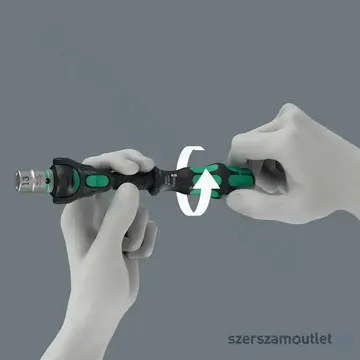 WERA 8000 B Black Edition Zyklop Speed Csuklós racsnis hajtókar 3/8