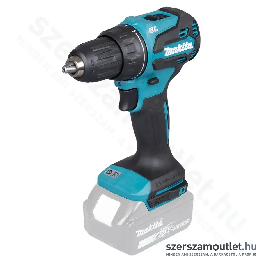 MAKITA DDF490Z Akkus szénkefementes fúró-csavarbehajtó (18V) (Akku és töltő nélkül!)