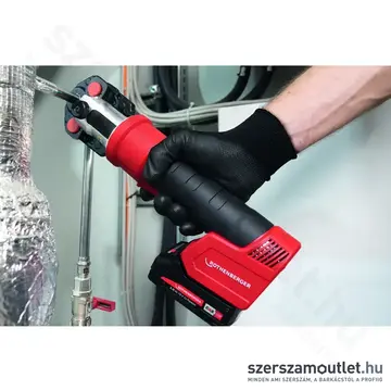ROTHENBERGER ROMAX NANO CAS, ROCASE 6414 Akkus présgép, 0-108mm, 32-34kN, 18V (Akku és töltő nélkül)