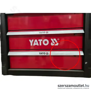YATO Szerszámos kocsi szerszámokkal 177 részes (Kis mértékben sérült)
