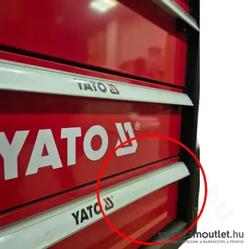 YATO Szerszámos kocsi szerszámokkal 177 részes (Kis mértékben sérült)