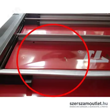 YATO Szerszámos kocsi szerszámokkal 177 részes (Erősen sérült)