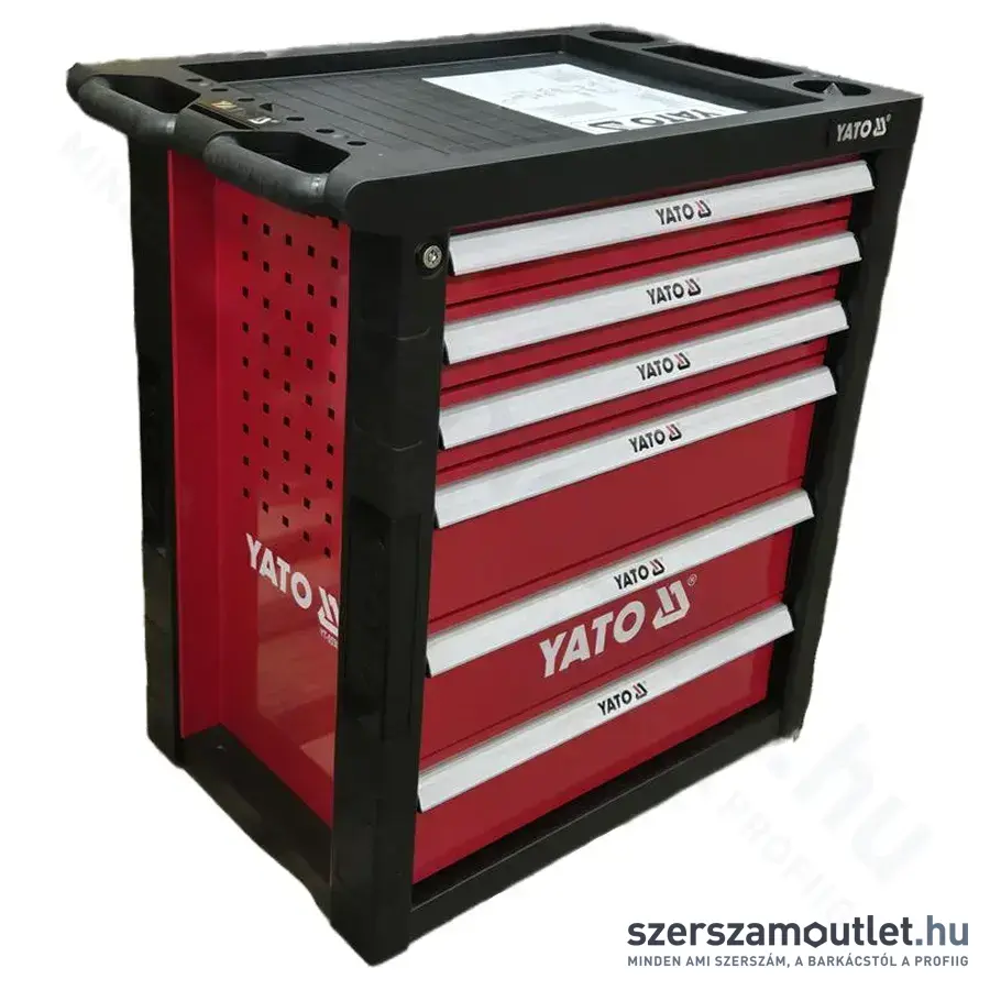 YATO Szerszámos kocsi szerszámokkal 177 részes (Erősen sérült)