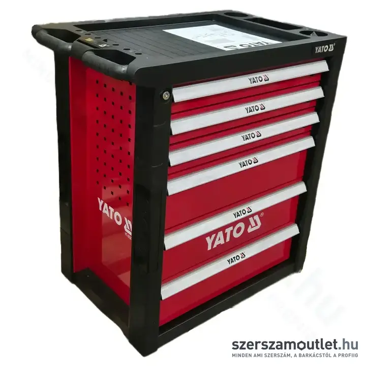 YATO Szerszámos kocsi szerszámokkal 177 részes (Kis mértékben sérült)