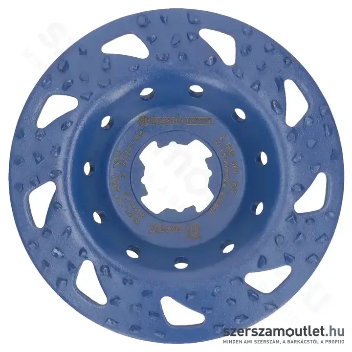 BOSCH EXPERT Multi Material Keményfém fazékkorong, durva, 115x22,23mm