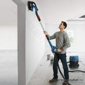 BOSCH GTR 550 Falcsiszoló zsiráf 225mm + GAS 400 A Professional Ipari száraz-nedves porszívó (1200W)