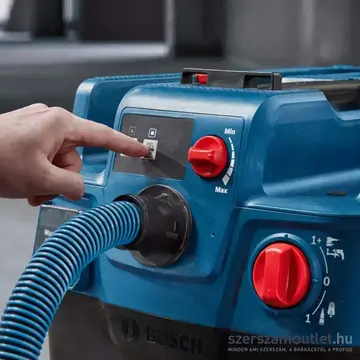 BOSCH GTR 550 Falcsiszoló zsiráf 225mm + GAS 400 A Professional Ipari száraz-nedves porszívó (1200W)