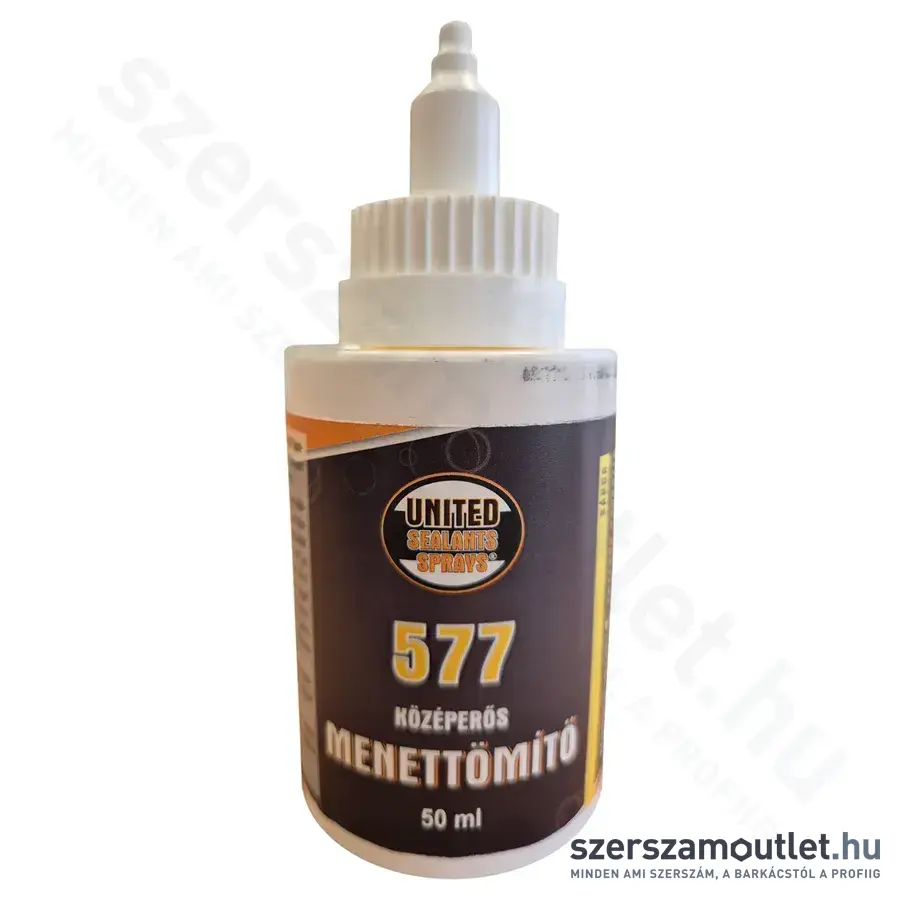 UNITED SEALANTS 577 Menettömítő 50ml (Sárga)