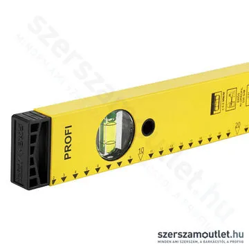 SOLA SM PROFI 120 Alumínium vízmérték 1200mm [Sárga] (SOLAPRO1200) (695014SM)