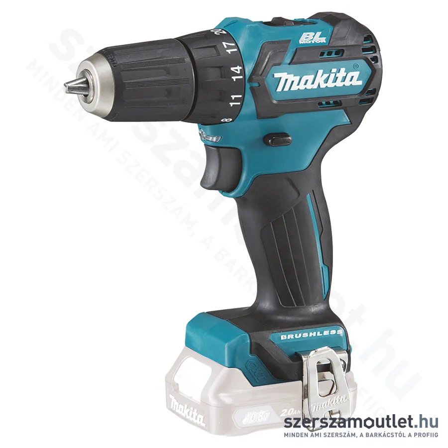 MAKITA DF332DZ Akkus szénkefementes fúró-csavarbehajtó (10,8V) (Akku és töltő nélkül!)(BULK)
