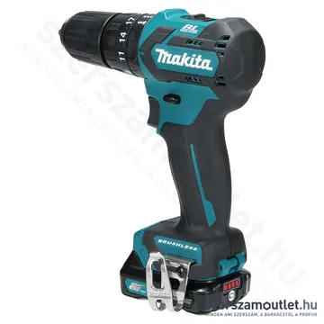 MAKITA HP332DSME Akkus szénkefementes ütvefúró-csavarbehajtó (2x4,0Ah/10,8V) kofferben