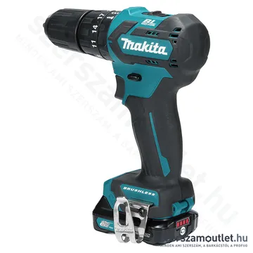 MAKITA HP332DZ Akkus szénkefementes ütvefúró-csavarbehajtó (10,8V) (Akku és töltő nélkül!)