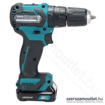 MAKITA HP332DZ Akkus szénkefementes ütvefúró-csavarbehajtó (10,8V) (Akku és töltő nélkül!)