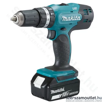 MAKITA DHP453RFE Akkus ütvefúró-csavarbehajtó (2x18V/3,0Ah) kofferben