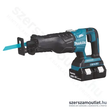 MAKITA DJR360PT2 Szénkefementes akkus orrfűrész kofferben (2x5,0Ah/18V)