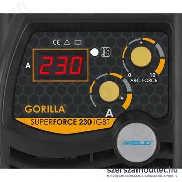 IWELD GORILLA SUPERFORCE 230 Hegesztő inverter (20-215A)