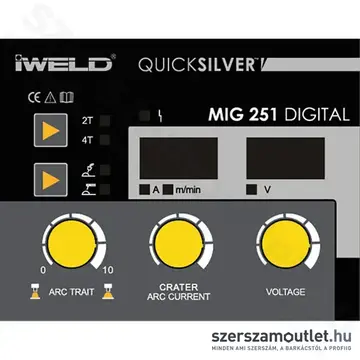 IWELD MIG 251 DIGITAL Hegesztő inverter (50-250A)
