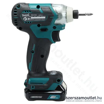 MAKITA TD111DZ Akkus szénkefementes ütvecsavarozó (10,8V/1/4