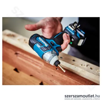 MAKITA TD111DZ Akkus szénkefementes ütvecsavarozó (10,8V/1/4